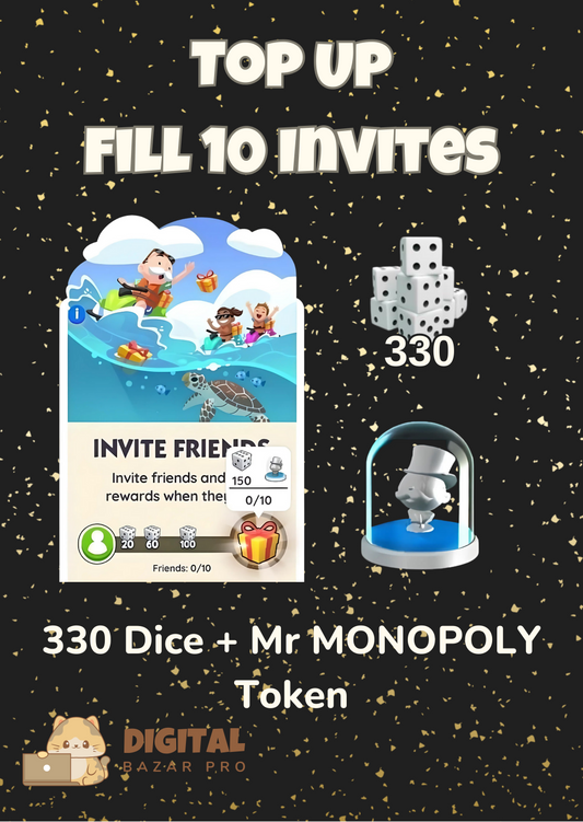 Monopoly Go Fill Up 10 Invites