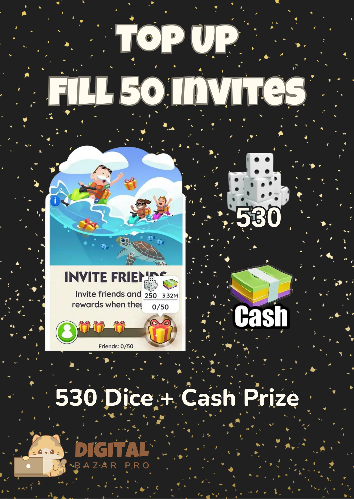 Monopoly Go Fill Up 50 Invites