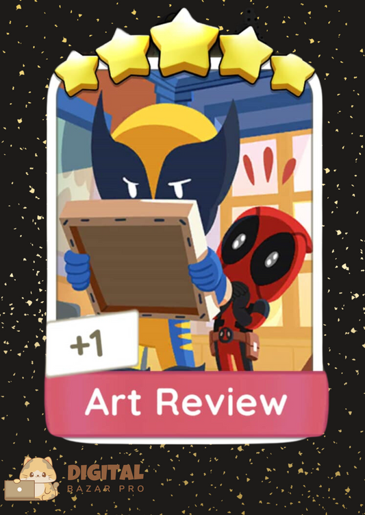 Monopoly Go! Art Review 5 ⭐️ sticker Set 14