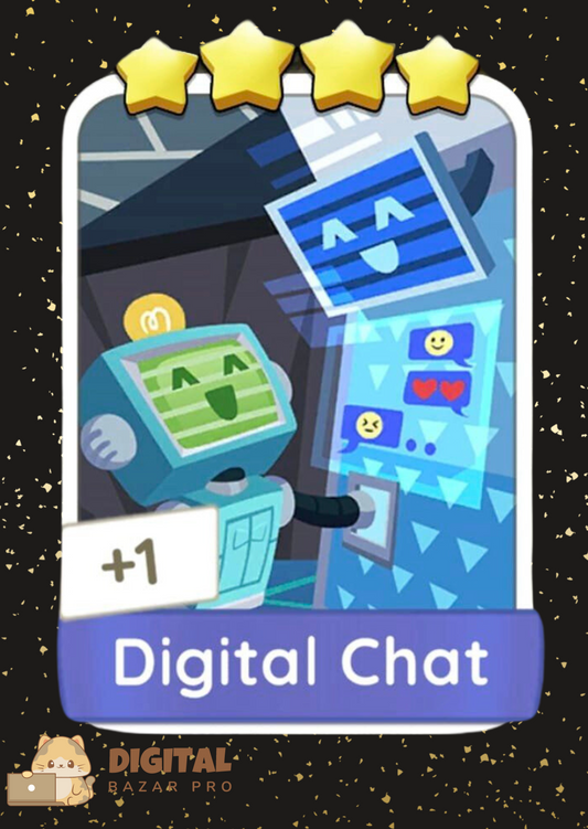 Monopoly Go! Digital Chat 4 ⭐️ sticker Set 16