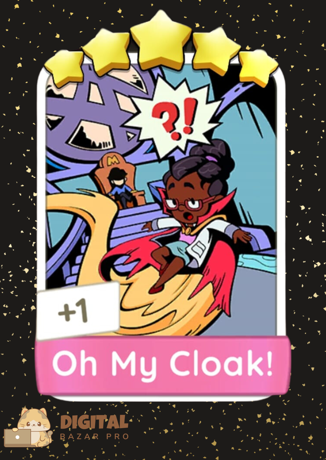 Monopoly Go! Oh My Cloak! 5 ⭐️ sticker Set 18