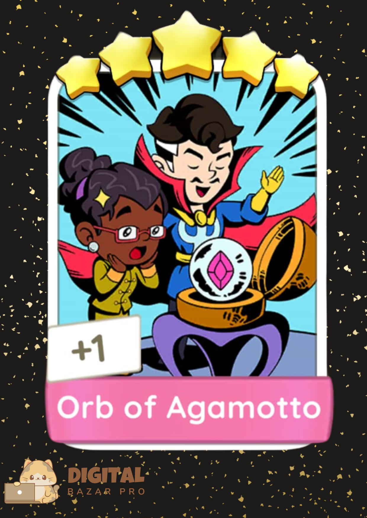 Monopoly Go! Orb of Agamotto 5 ⭐️ sticker Set 18