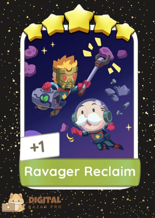 Monopoly Go! Ravager Reclaim 5 ⭐️ sticker Set 15