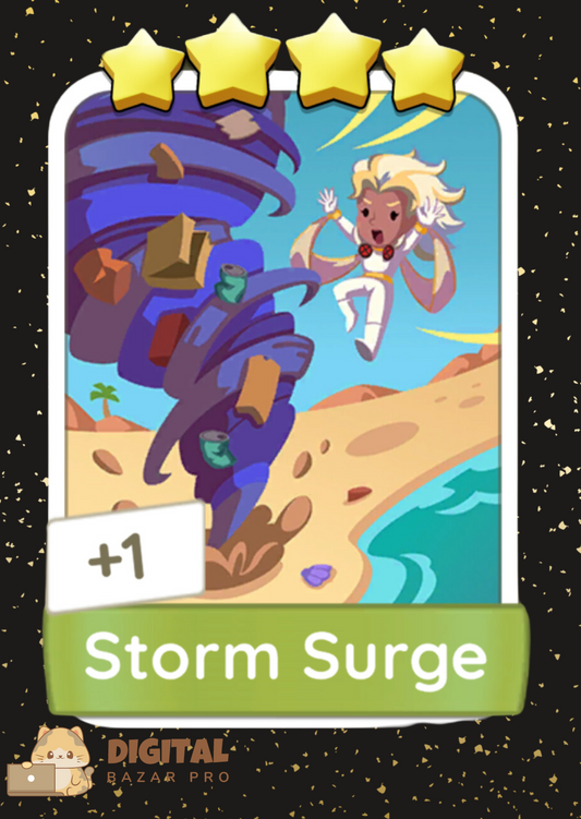 Monopoly Go! Storm Surge 4 ⭐️ sticker Set 15