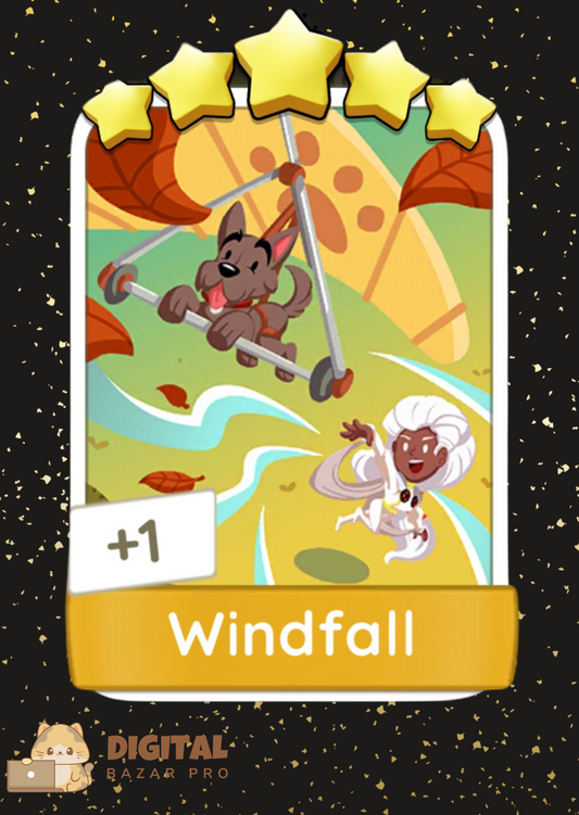 Monopoly Go! Mr Windfall 5 ⭐️ sticker Set 17